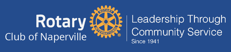 The Rotary Club of Naperville logo, Naperville, Illinois service club and community sponsor of Transformative Growth Counseling